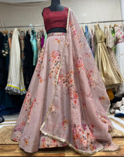 AMAYA floral lehenga & blouse
